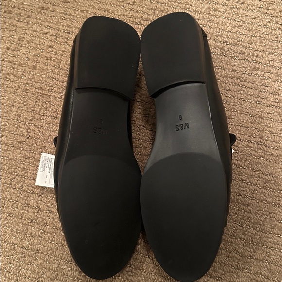 M&S Women’s Black Leather Loafer - Picture 7 of 7